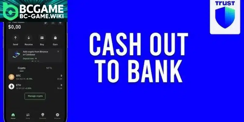 Method of performing how to withdraw from trust wallet